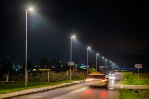 moderné verejné osvetlenie mesa obce Bánovce nad Bebravou
